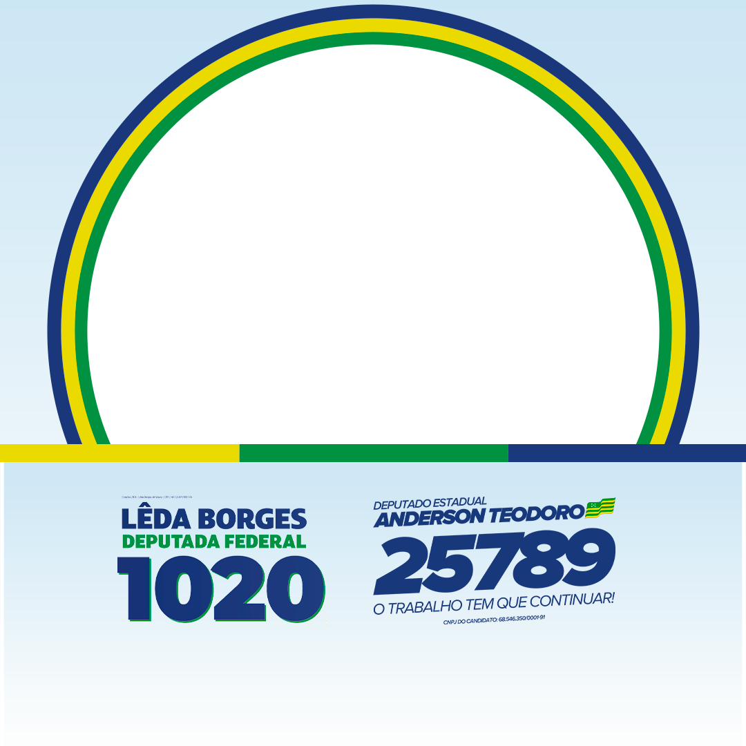Moldura oficial da campanha